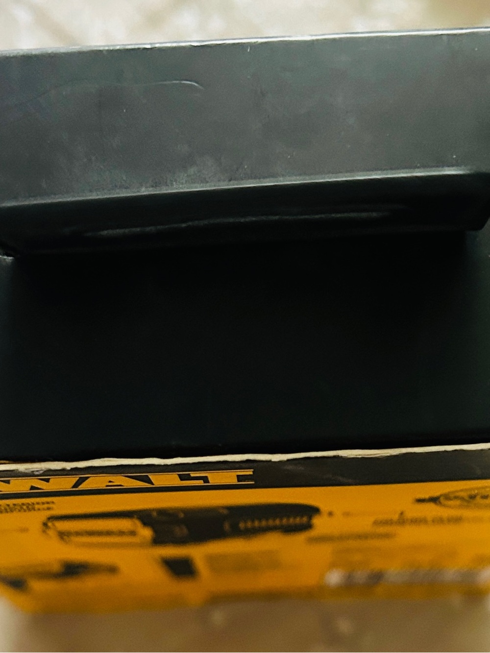 DEWALT NeverBlock 2-Port USB Charger - 2 Port Worksite. Yellow/Black - Picture 3 of 3